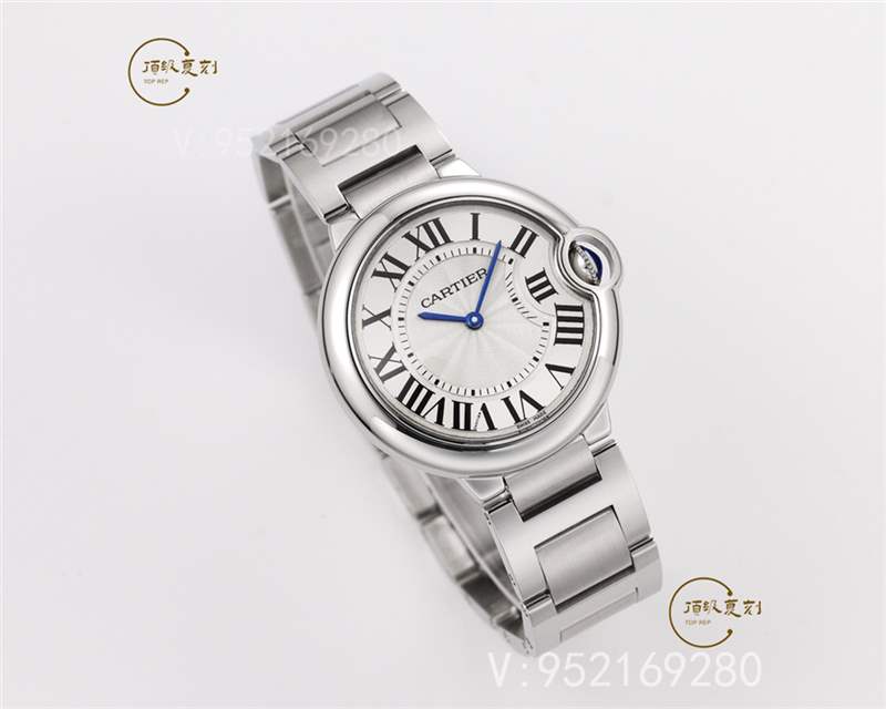 V6廠卡地亞藍氣球36mm石英復刻表做工怎么樣,型號W69011Z4-復刻表