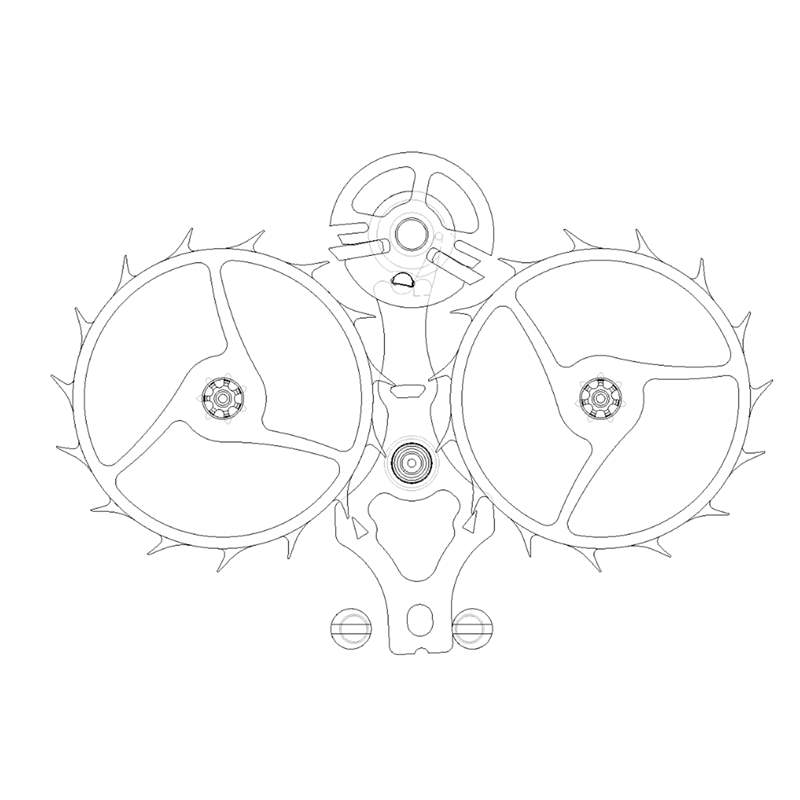 我了解到...... Lederer 的“節(jié)拍器”是了解他的中央脈沖計時碼表的關鍵-復刻表