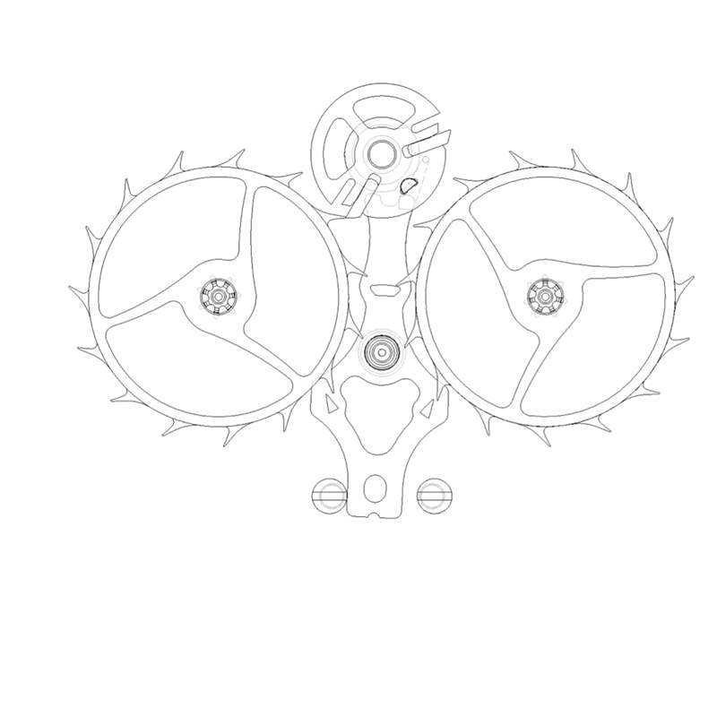 我了解到...... Lederer 的“節(jié)拍器”是了解他的中央脈沖計時碼表的關鍵-復刻表