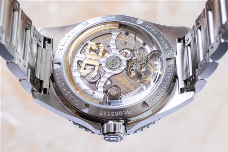 動手實踐：格拉蘇蒂原創 SeaQ 綠色表盤精鋼潛水表-復刻表