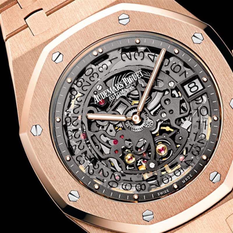 AP皇家橡樹4款玫瑰金鏤空手表最新行情 這款年內升幅逾9成已停產-復刻表