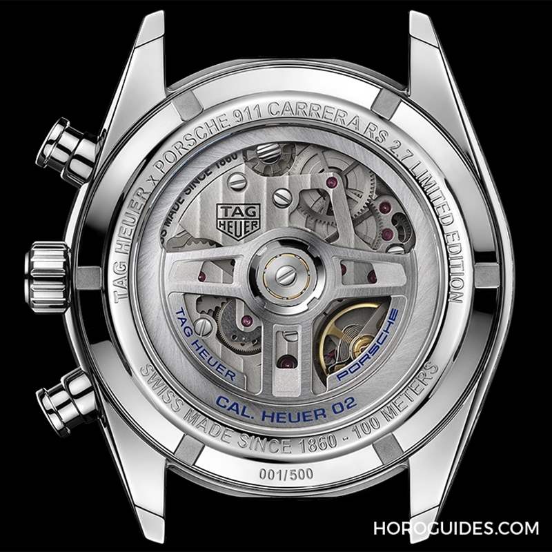 最速德國量產(chǎn)車問世50年,TAG Heuer推出Porsche 911 Carrera RS 2.7限量腕表傳神演繹-復(fù)刻表