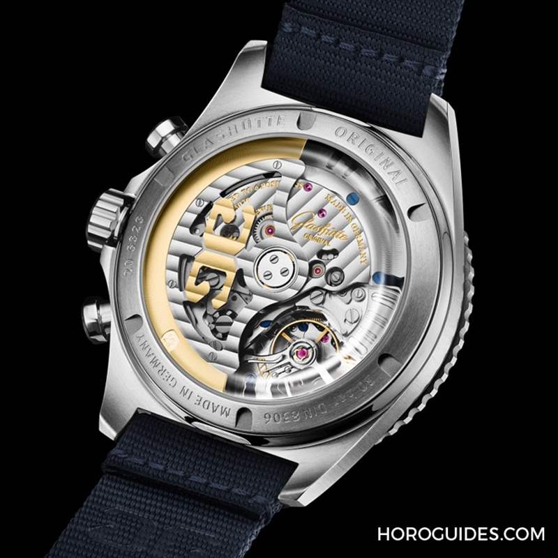 藍面、藍陶瓷圈打頭陣！ Glashütte Original SeaQ系列首次搭載計時功能-復刻表