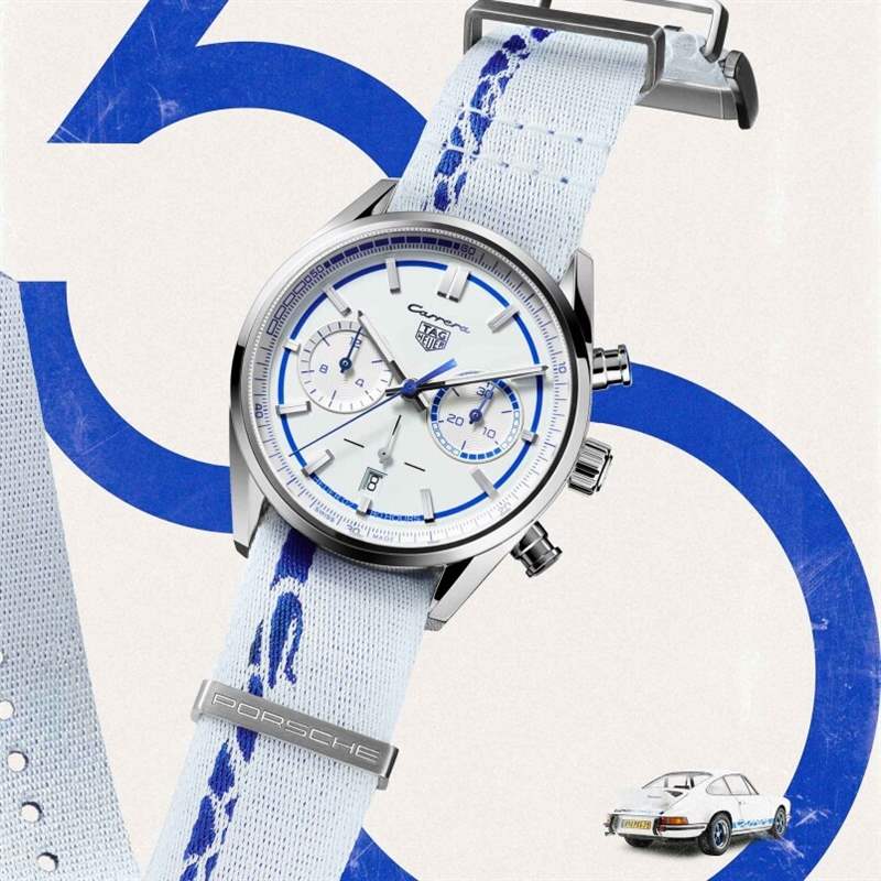 保時捷911 Carrera RS 2.7的源起 TAG HEUER X PORSCHE 定義版發布!慶祝911 Carrera RS 2.7 50周年-復刻表