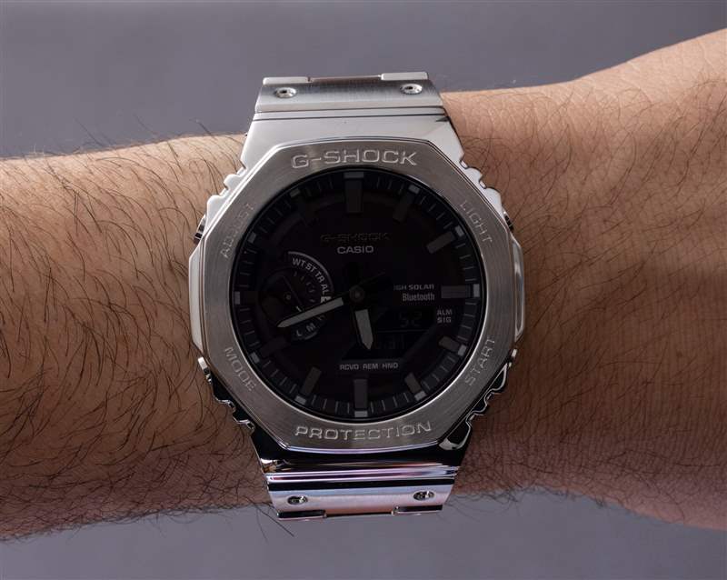 手表評論:卡西歐 G-Shock GMB2100 全金屬手鏈 手表評論:卡西歐 G-Shock GMB2100 全金屬手鏈-復(fù)刻表