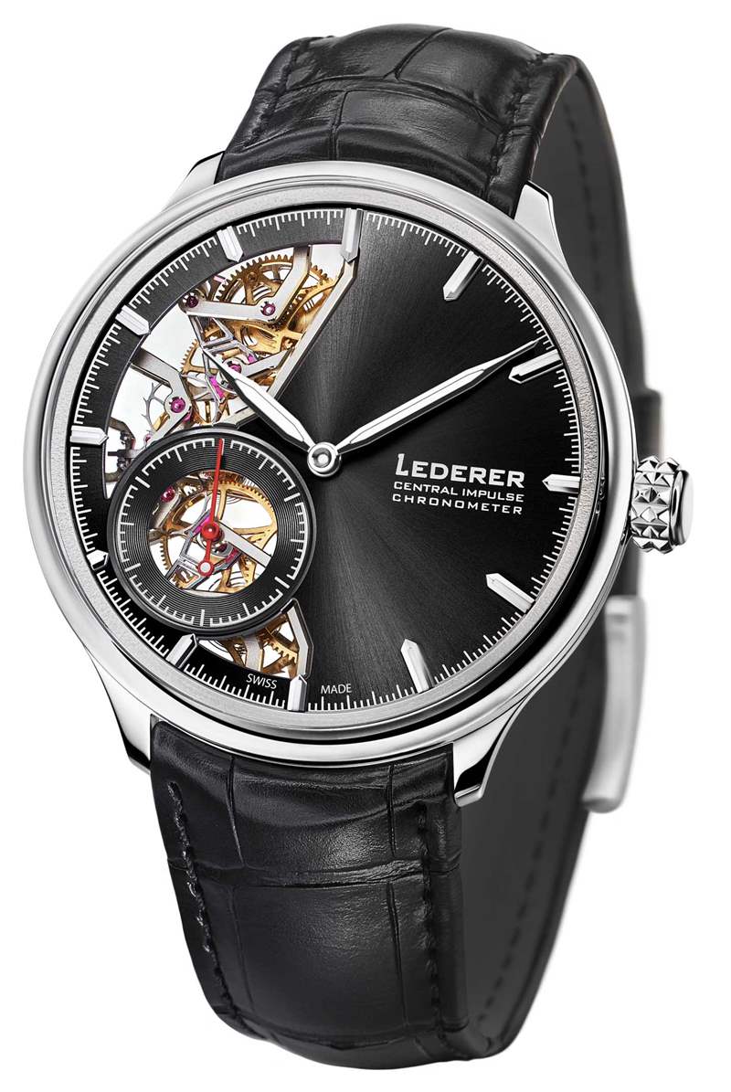 Bernhard Lederer Central Impulse Chronometer 腕表是紳士對精準的追求-復(fù)刻表