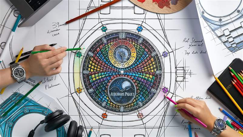 與愛彼和 Wristcheck獨家設計您自己的皇家橡樹-復刻表