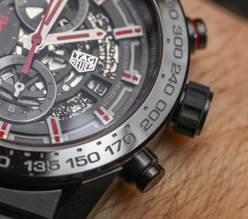 泰格豪雅 Carrera Heuer 01 Manchester United Red Devil 手表上手-復刻表