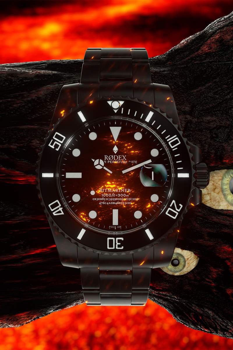 訪談NFT制表師，他的虛擬作品的價格與現實生活中的勞力士一樣高-復刻表