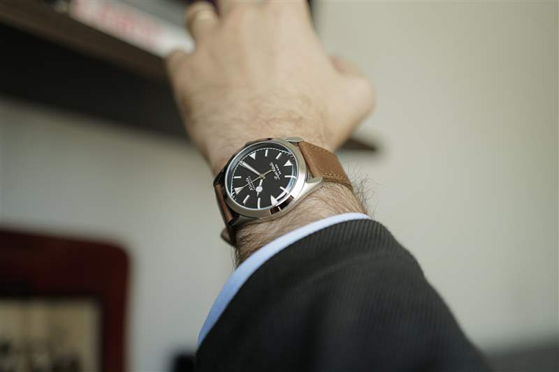 親身體驗(yàn)Nivada Grenchen 在 Instagram上眾包的Explorer手表-復(fù)刻表