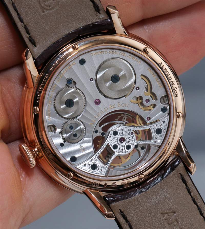 Arnold & Son UTTE“超薄陀飛輪”手表評(píng)論-復(fù)刻表