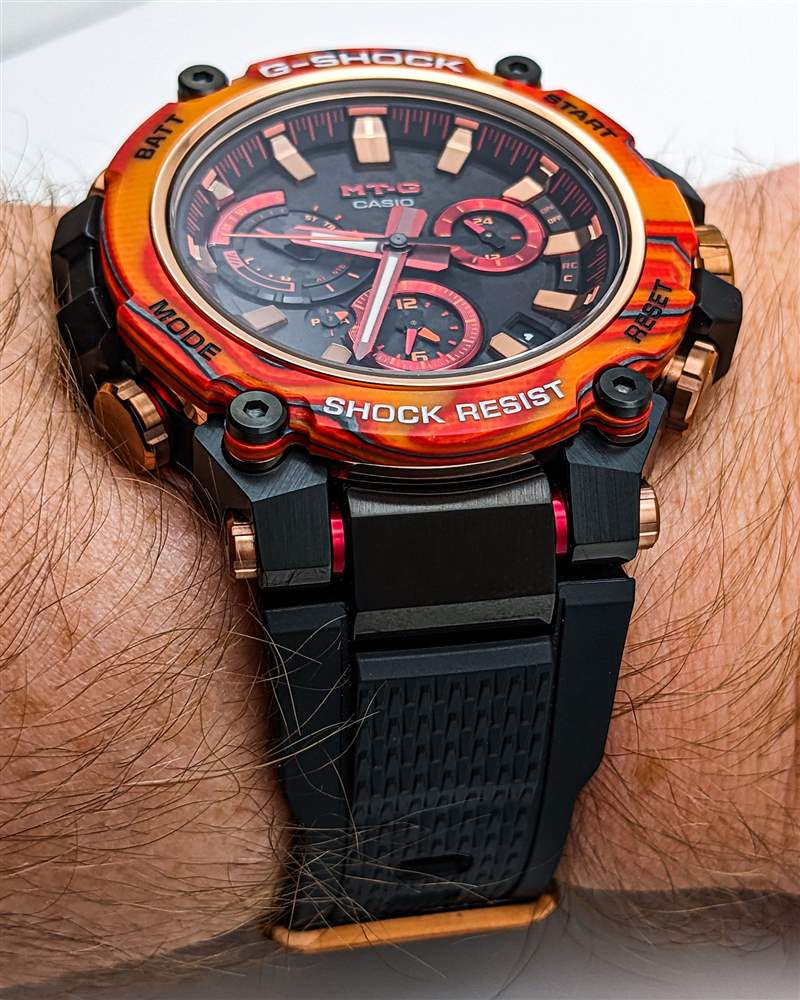 手表評論:卡西歐G-Shock 40周年MTGB3000FR-1A-復刻表