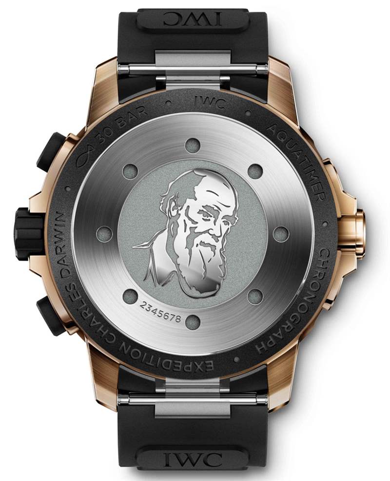 IWC萬國表2014年海洋時計腕表:查爾斯·達爾文、加拉帕戈斯群島、青銅、深海三號和萬年歷-復刻表