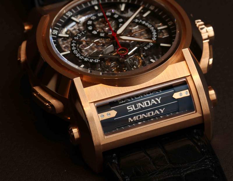 Maitres du Temps第一章透明腕表實作-復刻表