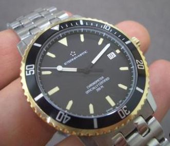 1990年代Eterna雙色200米潛水腕表-復刻表