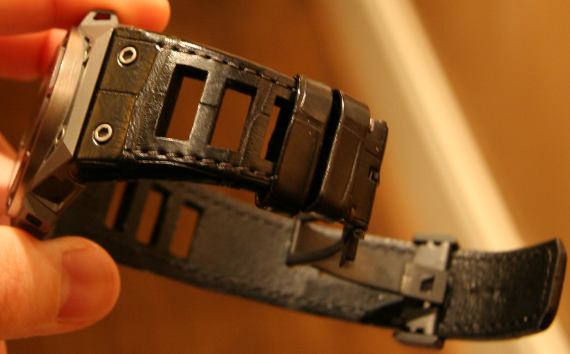 New alligator strap for LW 林德·韋德林Linde Werdelin Oktopus和SpidoLite黃色手表-復刻表