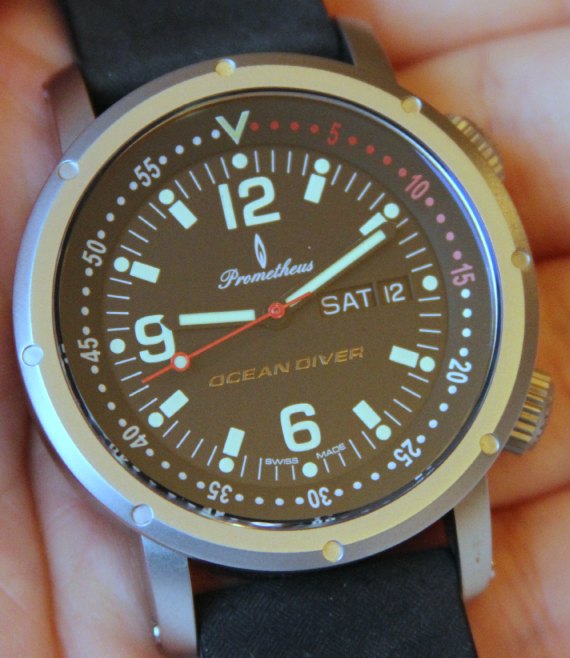 普羅米修斯海洋潛水員手表-復刻表