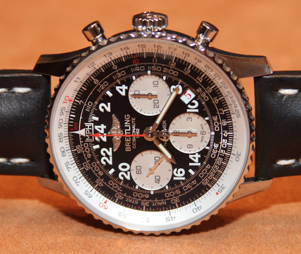百年靈航空計時宇航員腕表上手體驗-復刻表