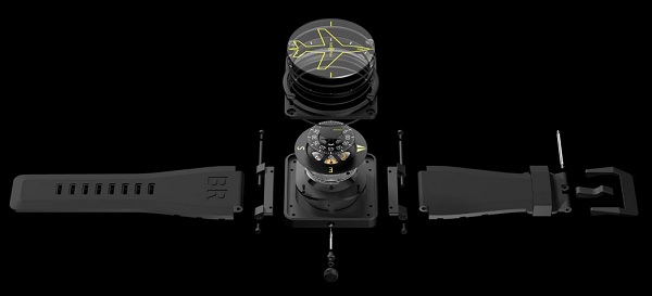 柏萊士BR 01航空儀表手表2013年-復刻表