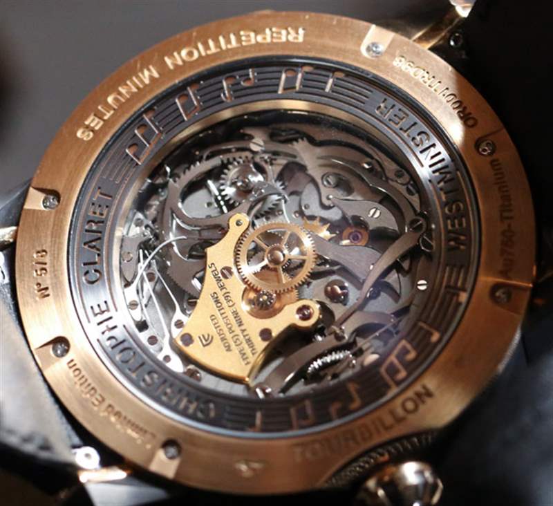 Christophe Claret女高音腕表上手體驗-復刻表