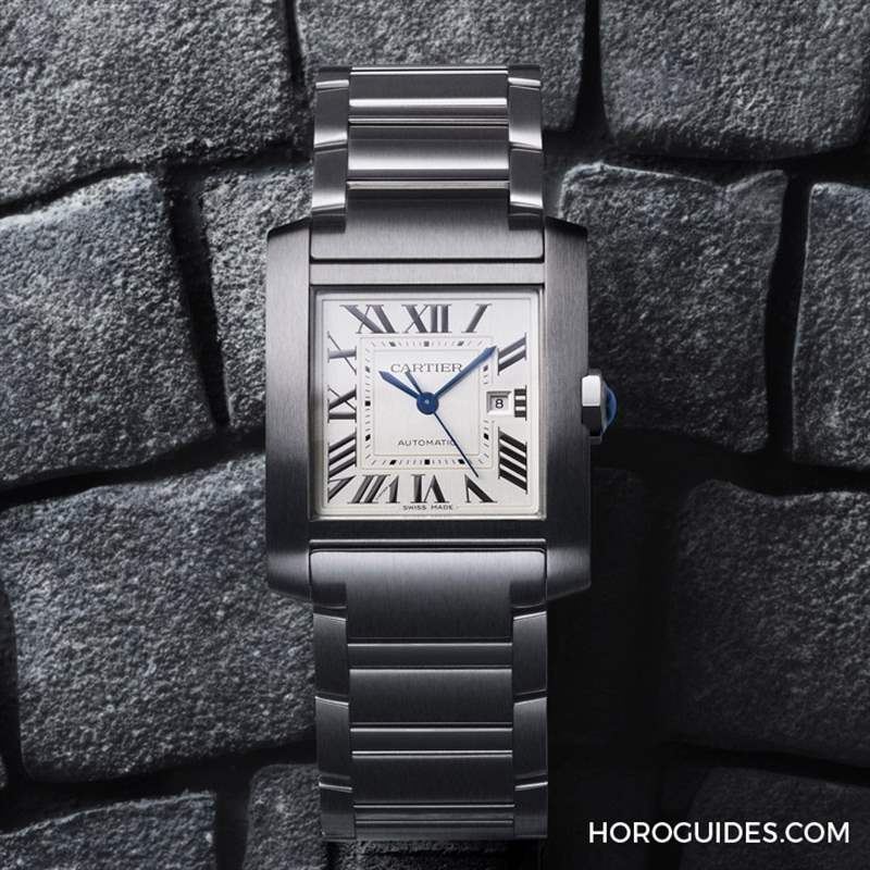 法國坦克回來了!Cartier Tank家族唯一鏈帶表款Tank Fran?aise改版回歸-復(fù)刻表