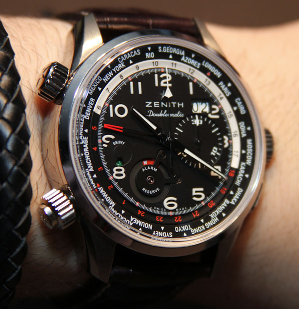 真力時Pilot Doublematic腕表上手體驗-復刻表