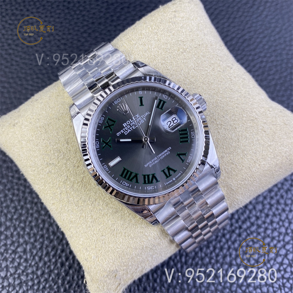 VS廠(chǎng)勞力士36mm/41mm日志綠蘿盤(pán)做工怎么樣,一眼假嗎-復(fù)刻表