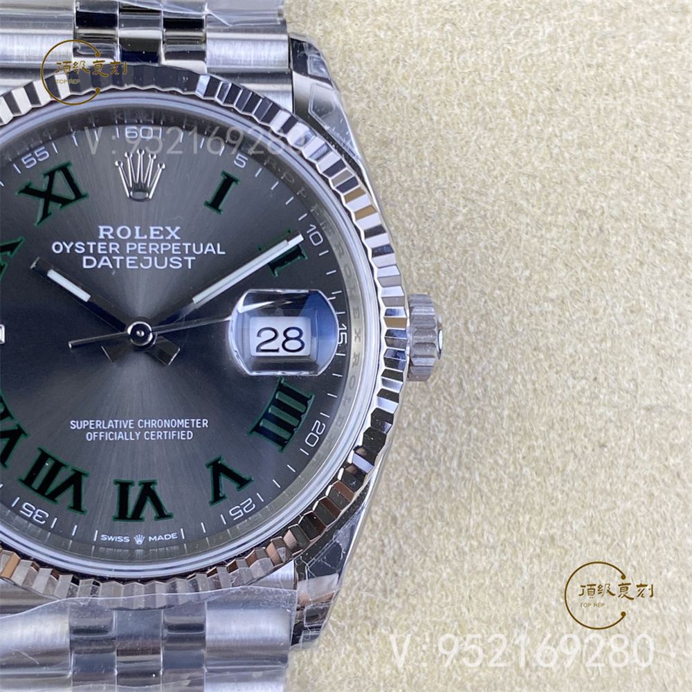 VS廠(chǎng)勞力士36mm/41mm日志綠蘿盤(pán)做工怎么樣,一眼假嗎-復(fù)刻表