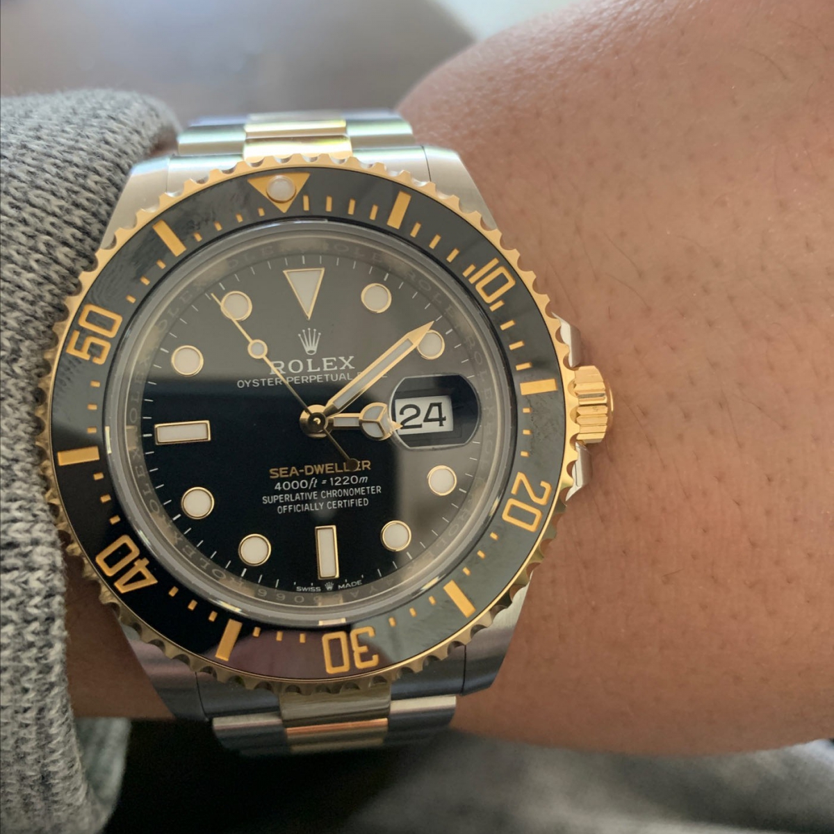 VS廠復(fù)刻勞力士間金海使小鬼王126603腕表做工怎么樣-復(fù)刻表