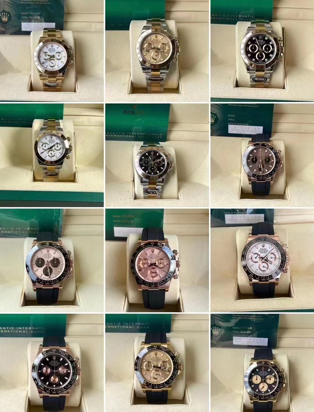 BT廠勞力士迪通拿玫瑰金(鍍金迪)4130機芯做工怎么樣-復(fù)刻表