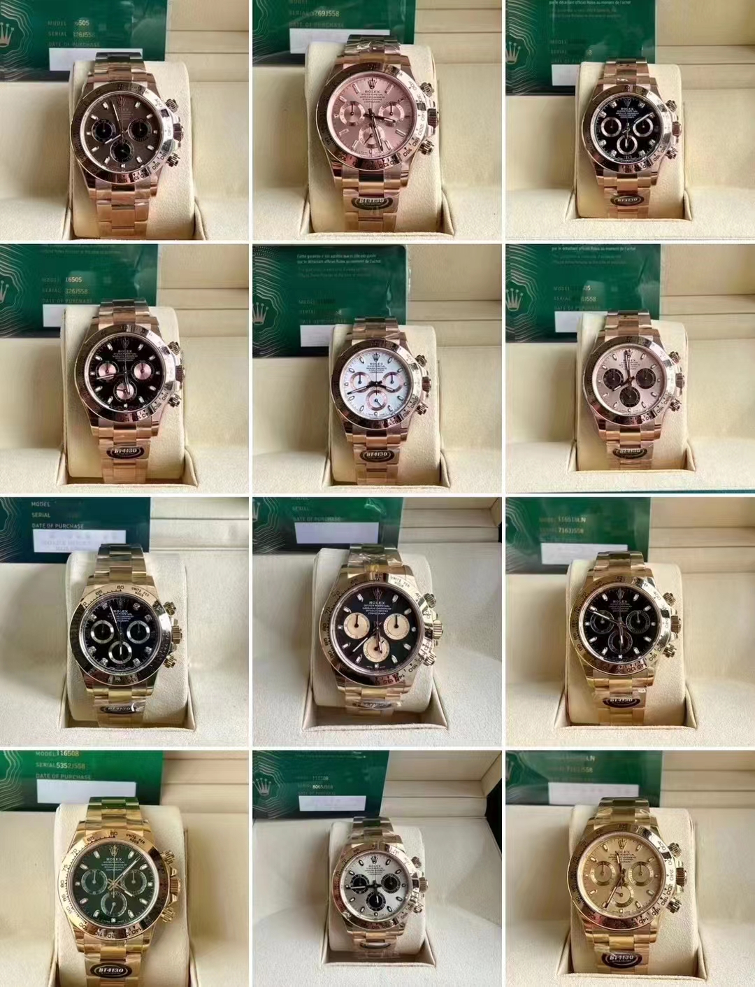 BT廠勞力士迪通拿玫瑰金(鍍金迪)4130機芯做工怎么樣-復(fù)刻表