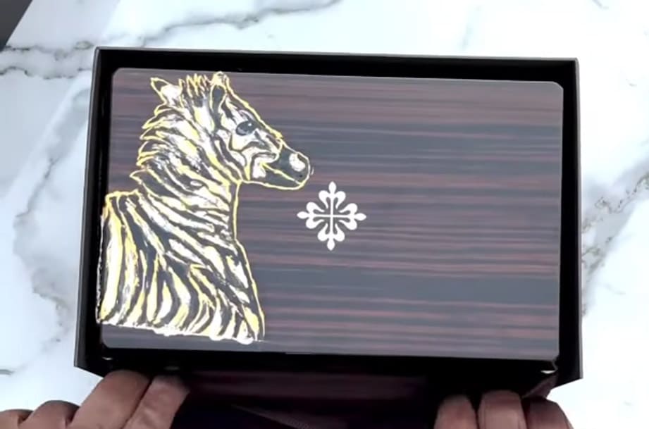 隱藏版超稀有PP手表開箱表盒斑馬圖案有玄機(jī)-復(fù)刻表