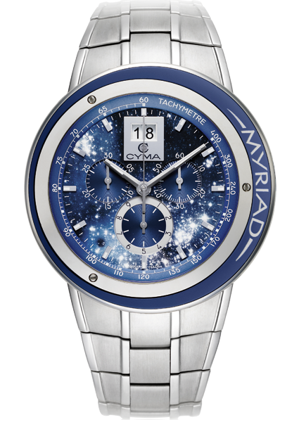 瑞士品牌Cyma的“Myriad”系列賽瑪萬寶腕表-復(fù)刻表