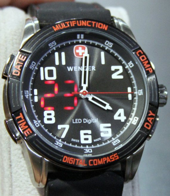 Wenger Nomad LED Compass Watch 2 溫格游牧 LED 指南針手表-復(fù)刻表