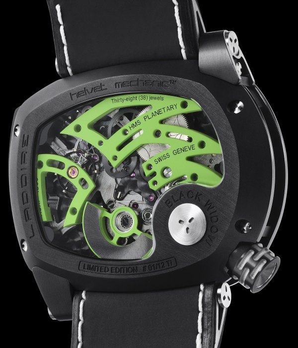 拉多爾黑寡婦“格林先生”限量版手表-復刻表