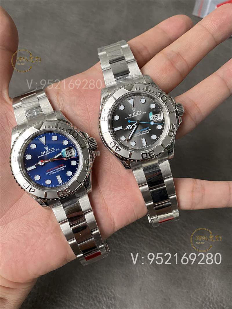 VS廠新品勞力士40灰/藍游艇丹東3235機芯做工比C廠游艇好嗎-復刻表
