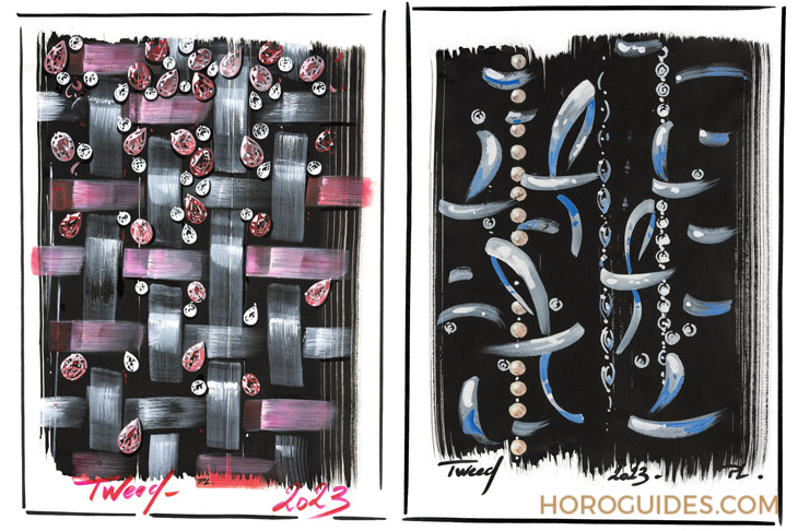 最奢華的斜紋軟呢，TWEED DE CHANEL頂級珠寶系列-復刻表