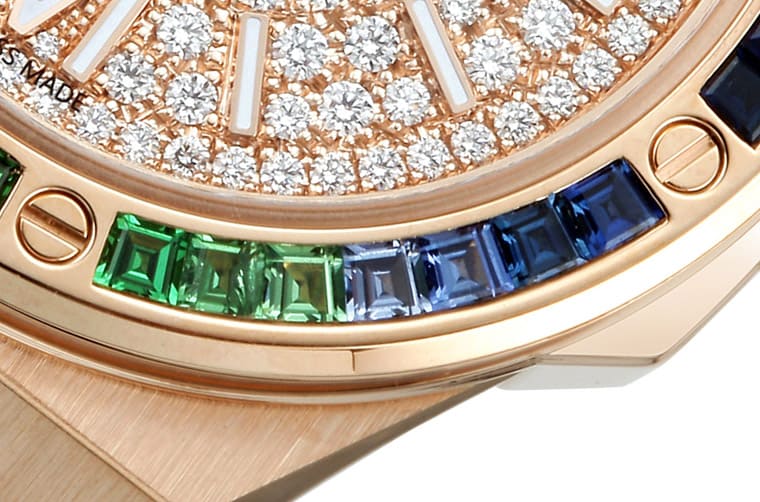 蕭邦A(yù)lpine Eagle阿胖鷹彩虹圈小改款與前作有一個明顯差異-復(fù)刻表