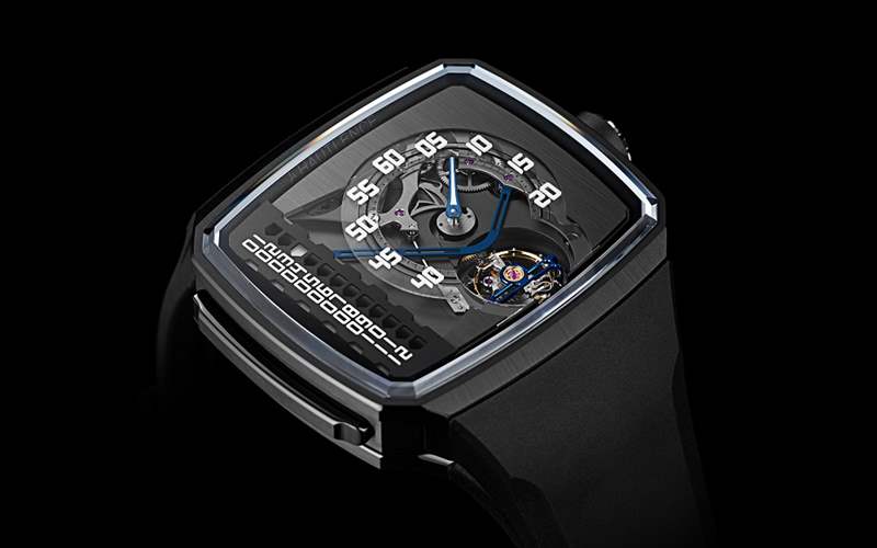 Hautlence推出Linear Series 2線性跳時飛行陀飛輪腕表-復刻表