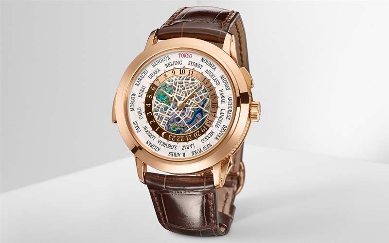 Patek Philippe百達(dá)翡麗推出Ref. 5531R-014 Tokyo 2023世界時(shí)間三問報(bào)時(shí)腕表：東京地圖-復(fù)刻表