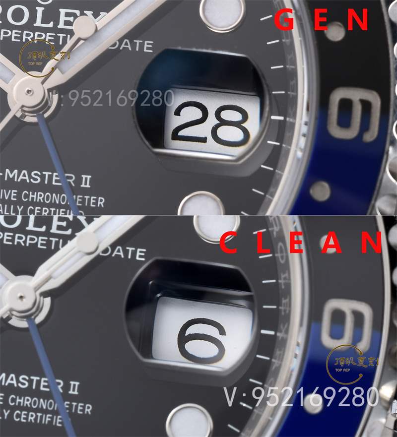 Clean廠C廠勞力士百事/國(guó)米圈升級(jí)丹東3285機(jī)芯對(duì)比正品怎么樣-復(fù)刻表