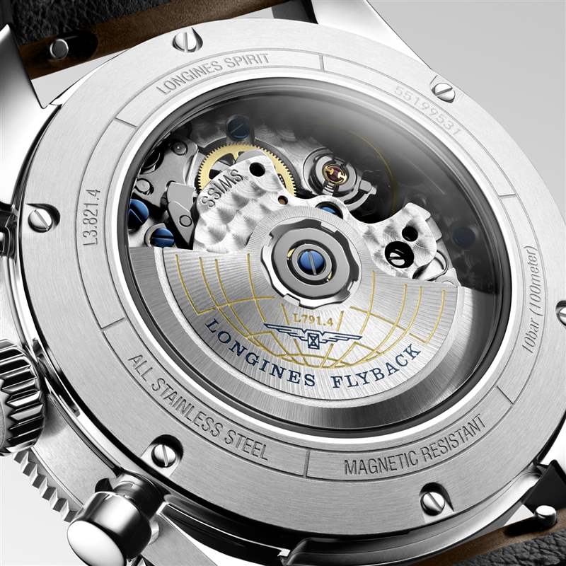 Longines浪琴推出Spirit Flyback Chronograph飛返計時碼表-復(fù)刻表