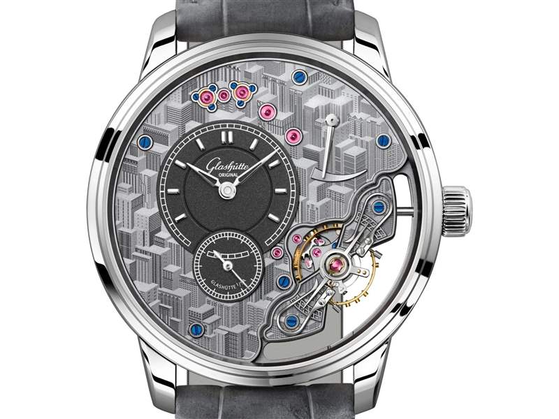 Glashütte Original推出PanoInverse Limited Edition腕表：人類城市-復(fù)刻表