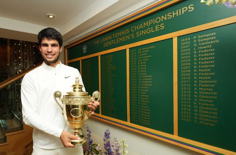 2023溫網男單冠軍出爐喬科維奇和“小蠻牛”Alcaraz秀出厲害名表-復刻表