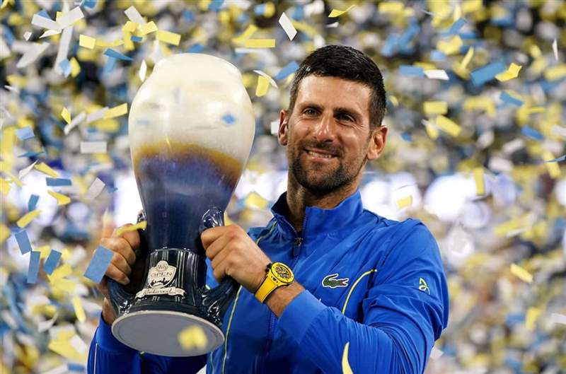 喬科維奇辛辛那提大師賽甜蜜復仇大黃幸運表引人注目-復刻表