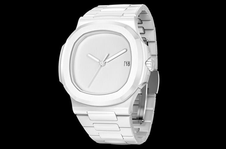 純白金鷹5711面盤開放客制化“想放什么圖案都可以”-復(fù)刻表