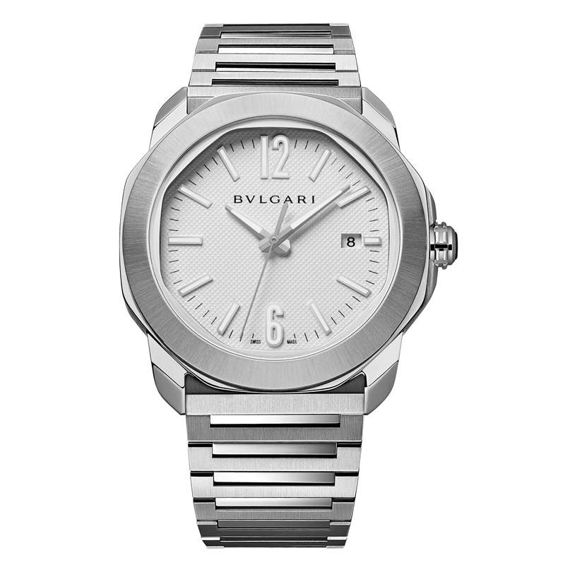 寶格麗推出全新Octo Roma系列腕表：巴黎釘紋表盤(pán)、中央飛行陀飛輪、虎眼石鑲嵌機(jī)芯-復(fù)刻表