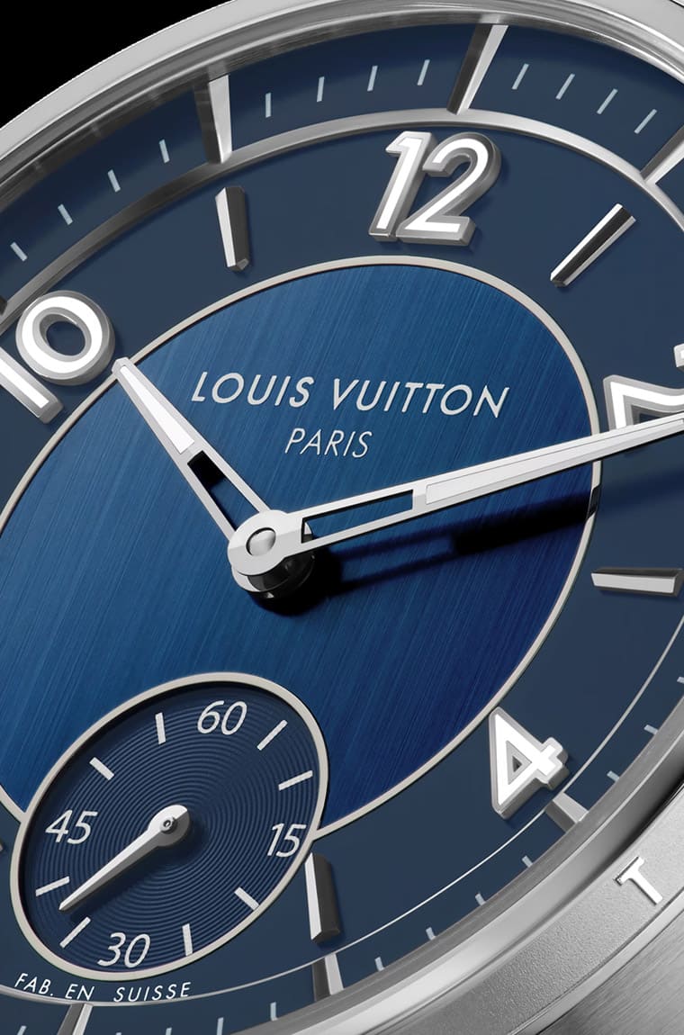 路易威登全新風(fēng)格Tambour不銹鋼高級小三針產(chǎn)品定位全面升級-復(fù)刻表