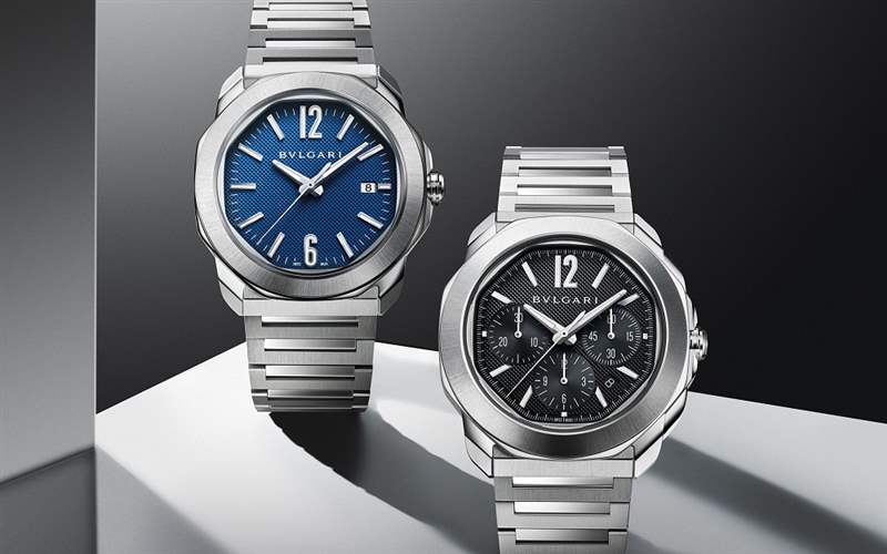 寶格麗推出全新Octo Roma系列腕表：巴黎釘紋表盤(pán)、中央飛行陀飛輪、虎眼石鑲嵌機(jī)芯-復(fù)刻表