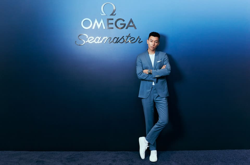 「行走的費(fèi)洛蒙」瘦子E.SO成為臺灣歐米茄首位品牌大使搶先佩戴夏日藍(lán)色海馬手表-復(fù)刻表